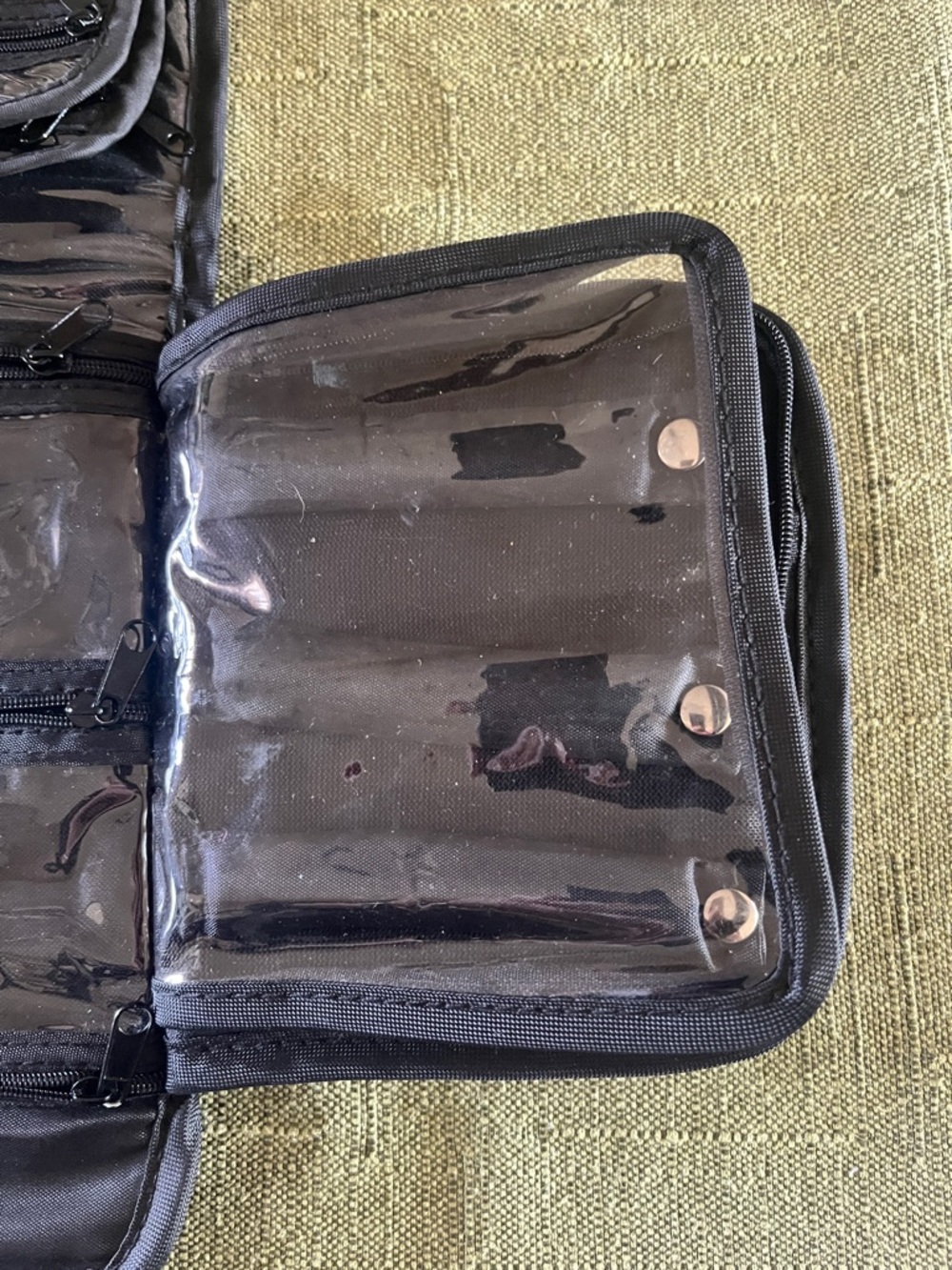 Silpada Leopard Print Jewelry Travel Case - Black, Brown, Cream - Picture 4 of 7